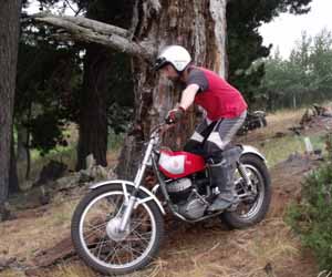 Classic Trials Kendall McDonald. Bultaco